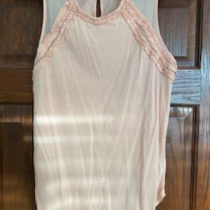 J Crew pale pink tank